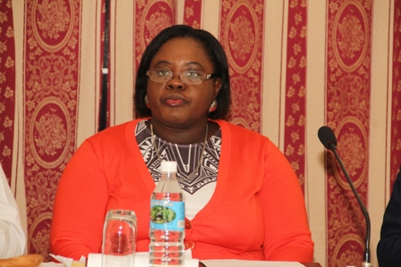 Junior minister responsible for Gender Affairs on Nevis Hon. Hazel Brandy-Williams